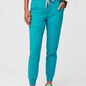 Figs Teal Jogger Scrubs